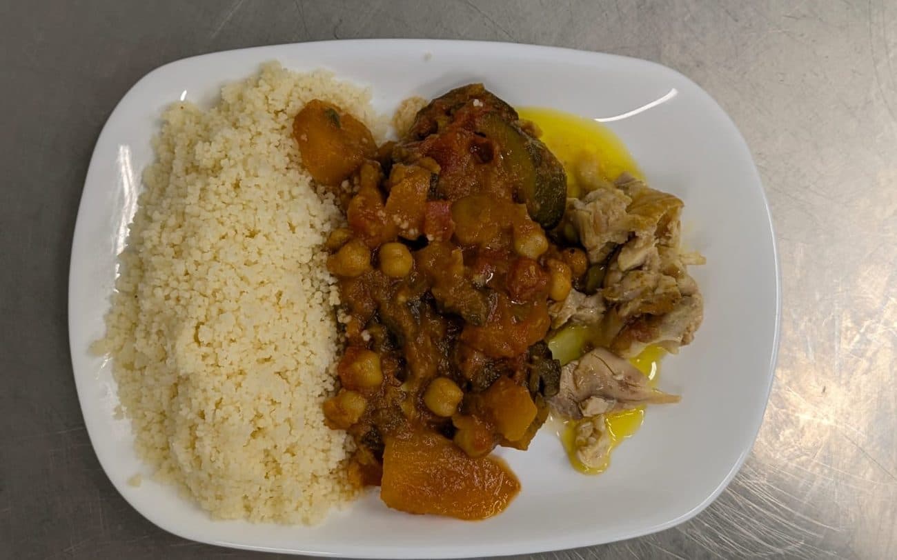 Couscous de légumes aux pois chiches